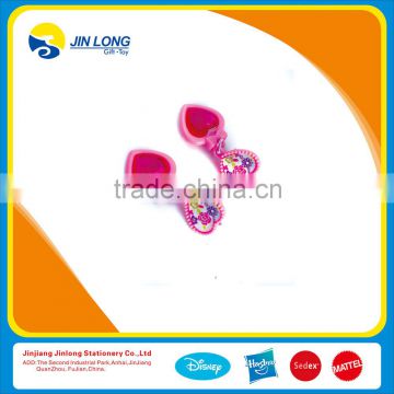 Girl item -plastic earing and ring toy