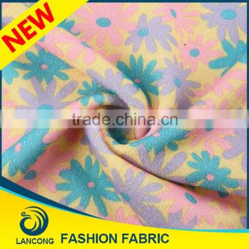 Best selling Latest design Beautiful cvc poplin fabric forsweater cardigans
