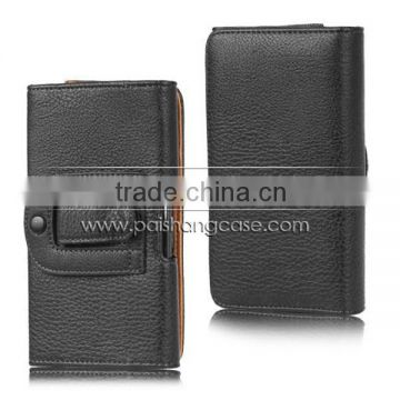 Holster belt clip grain PU leather case cover for Galaxy S2 size