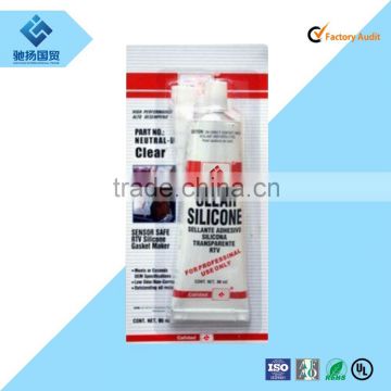 Acetic fast cure RTV silicone sealant silicone rubber adhesive gasket maker