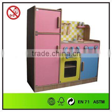 pink best seller high quality wooden kitchen toy