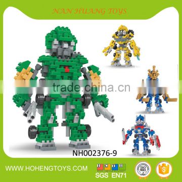 Toy block robot brick robot