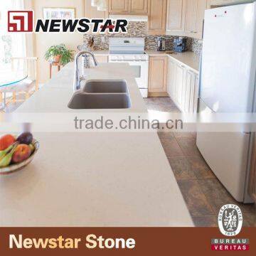 Newstar premier white artificial stone countertop