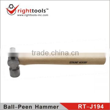 RIGHTTOOLS RT-J194 BALL PEIN HAMMER WITH HICKORY HANDLE