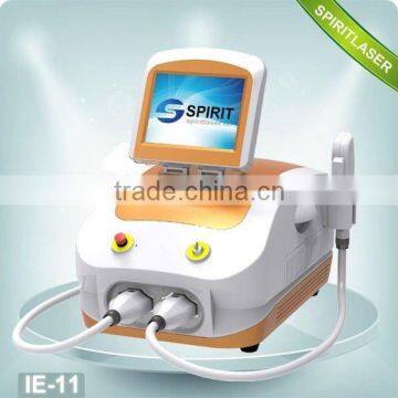 2 in 1 SHR IPL hair removal skin rejuvenation 10HZ Beauty equipment for salon Movable Screen