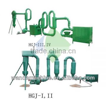 Environment friendly HGJ series Air Flow Dryer for sawdust/wood chips/shavings