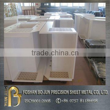 China manufacturer custom steel machine enclosure with white powder coating
