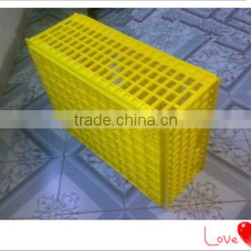 HOT quality factory price plastic transport chicken cage for farm