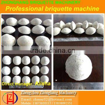 Many Materials Feeding Ball Press Machine Manufacturer