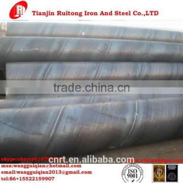 sprial steel pipe factory q345b