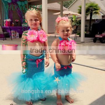 Fashion Lovely Girls Mermaid Tutu Skirt Dress HSs7583