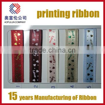 red printing ribbon