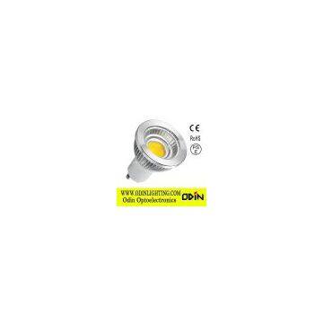 Dimmable COB LED GU10 Spotit, 120V, 500lm