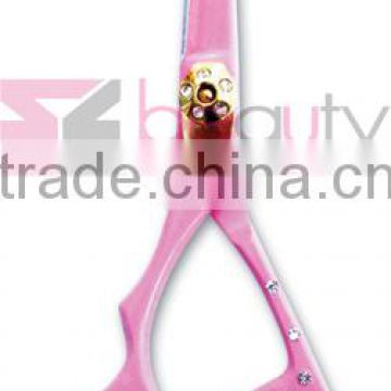 Hair salon scissor/pink color scissor MS- FPHQBS - 902
