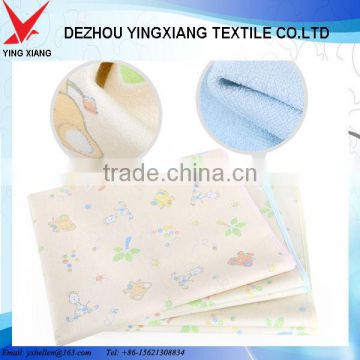 bamboo cotton brushed flannel fabric for baby diaper and blanket