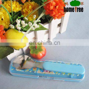 Kid Stainless Steel Spoon Box/Kitchen Utensil Plastic/Table Spoon