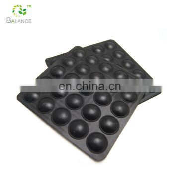 adhesive backed silicone rubber feet/ non slip silicone bumper pads trade insurance factory