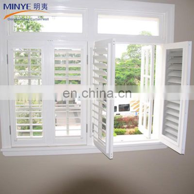 hot sale durable design window shutters made in China /kitchen cabinet shutters/aluminum window shutters