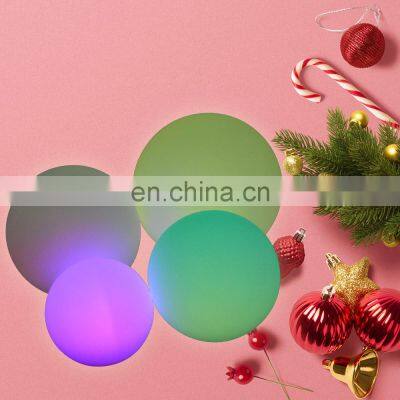 decoraciones para eventos hotel table lamps led ball RGB warm light pendant ball lamp