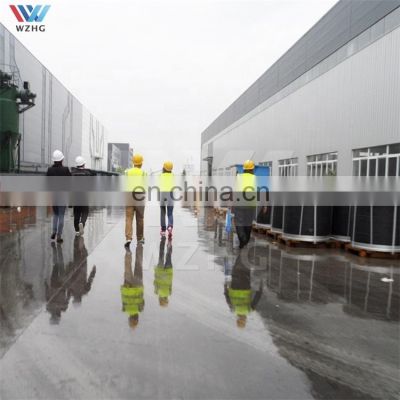 WZH china new pvc arch sorting equipment prefabricated warehouse with accessories