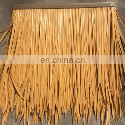 Low Price Original Color Synthetic Palm Thatch For Roofs For Gazebo