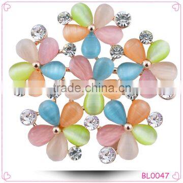 Brooches and scarf clips brooches pin with candy color brooch wholesale