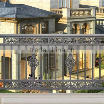 AJLY-803 Powder coating Anti-rust Aluminum veranda fencing/porch fence/ balcony railing made in china