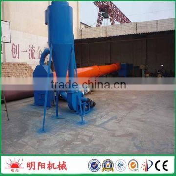 Mingyang brand with CE ISO hot air wood sawdust drum rotary dryer 008615225168575