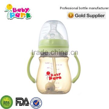 2016 new High Quality baby products baby plastic bottles 8 oz bpa free ppsu bottles