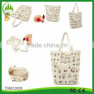 New Design Yiwu Supplier Popular Bear Canvas Bag