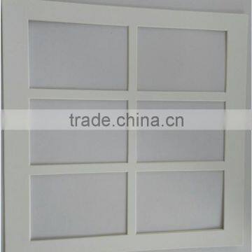 Custom popular white color A-cid free Samples of 6 openings of matboard