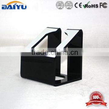 BY02T Hot sell Black Acrylic tablet pc display stand rack
