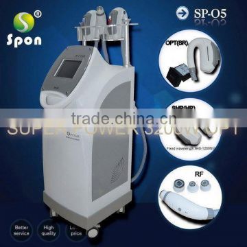 Home use IPL permanent hair removal equipment with 100000shots lamp life