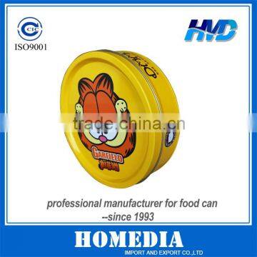 GARFIELED Round Food Can
