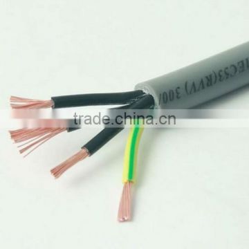 4-core copper conductor flexible cable