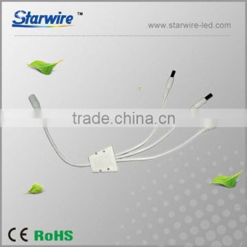 led connector wire / LED Strip Accessories DC Splitter 1:3