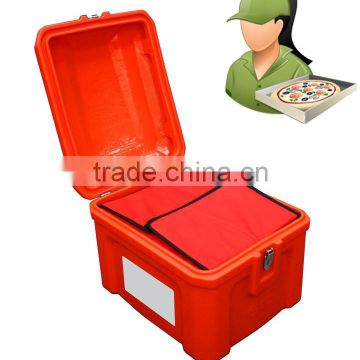 Best popular roto molded heat preservation food delivery box for scooter pizza delivery box for motorcycle                        
                                                Quality Choice