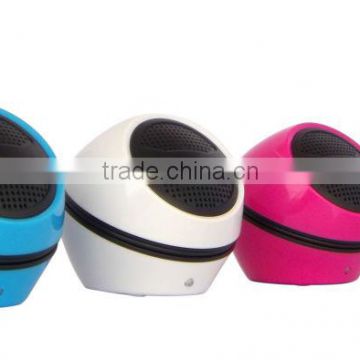 mini bluetooth speaker wireless speaker portable round shape multimedia speaker