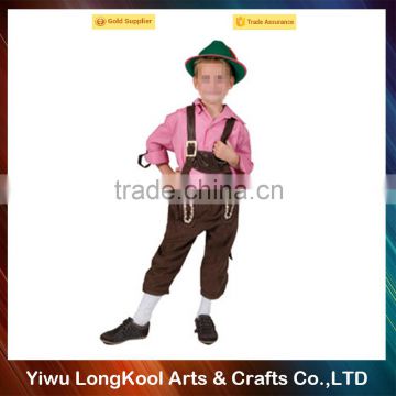 New arrival top quality cowboy cosplay costume kids pants costume