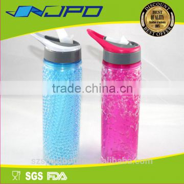Leaking Proof Double Wall Cooling Bottle with Straw
