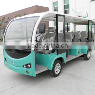 14 seats electric sightseeing bus shuttle bus on sale