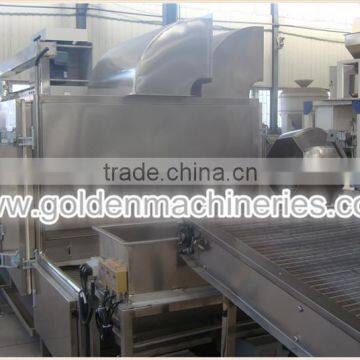 Food Frying Machine Snack Frying Equipment Coated Nut Oil Fryer