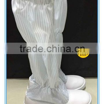 JR-0063 PVC leather upper SPU(PVC foamed ) antistatic cleanroom shoes