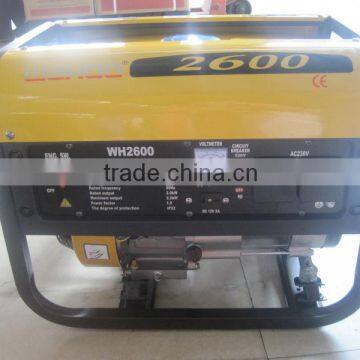 CE approval 2000W potable Honda gasoline Generator (WH2600)