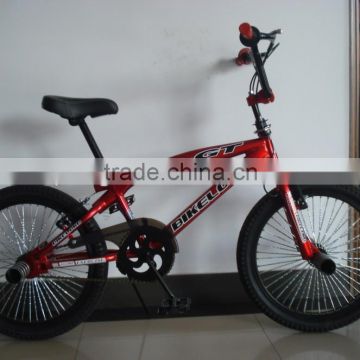 20"/16" hot sale red freestyle bicycle/cycle/bike