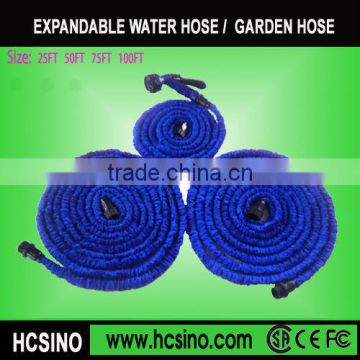 nature latex New black colored garden hose / expandable hose/ magic hose
