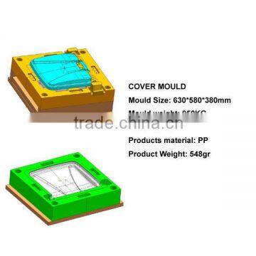 Professional Plastic Bin Mould manufacturer Mould for Dustbin Lid