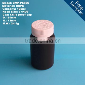 Factory direct sale round hdpe pill bottle for sale