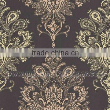(821105) Luxury Paper Wallpaper in brown color