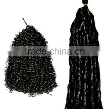 human hair extension tangle&shedding free brazilian hair weaving bundles kinky curly hair